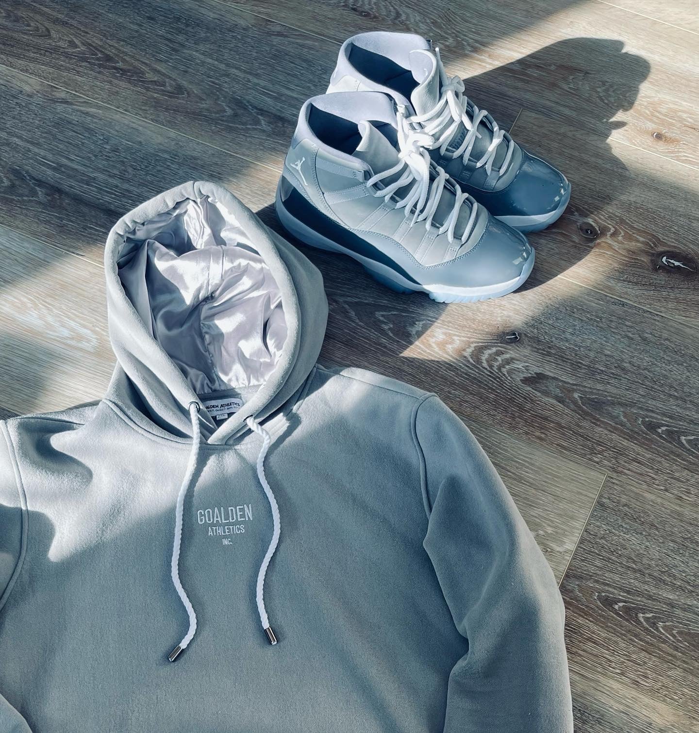 Cool 2025 grey hoodie